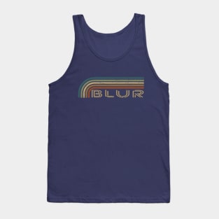 Blur retro Stripes Tank Top